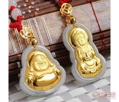 【钰满堂热卖金镶玉天然翡翠镶足金观音佛吊坠玉石工艺品厂家直销】莆田市秀屿区埭头钰满堂饰品加工厂 - 产品库